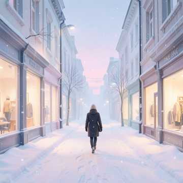 雪落满的归途