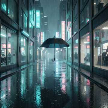 碎雨叩窗