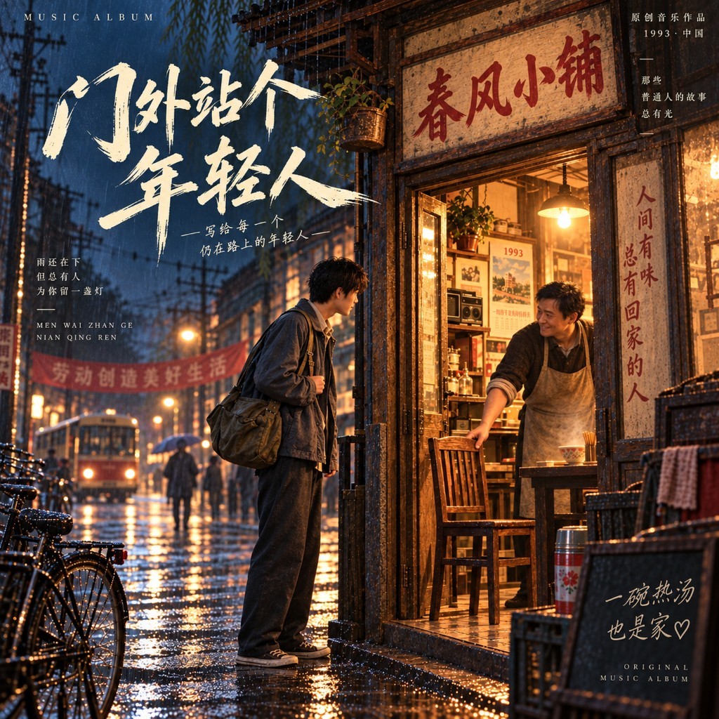 门外站个年轻人