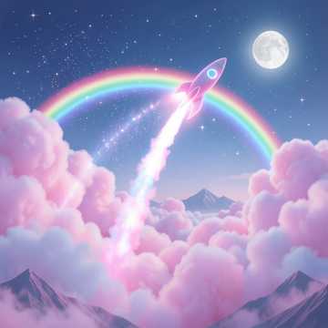 小火箭追太阳