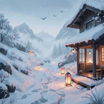 雪落飞狐