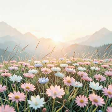 格桑花开了
