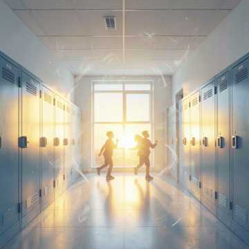 粉笔灰里的阳光