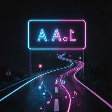 电音公路牌