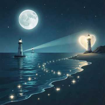 隔着海送你星星