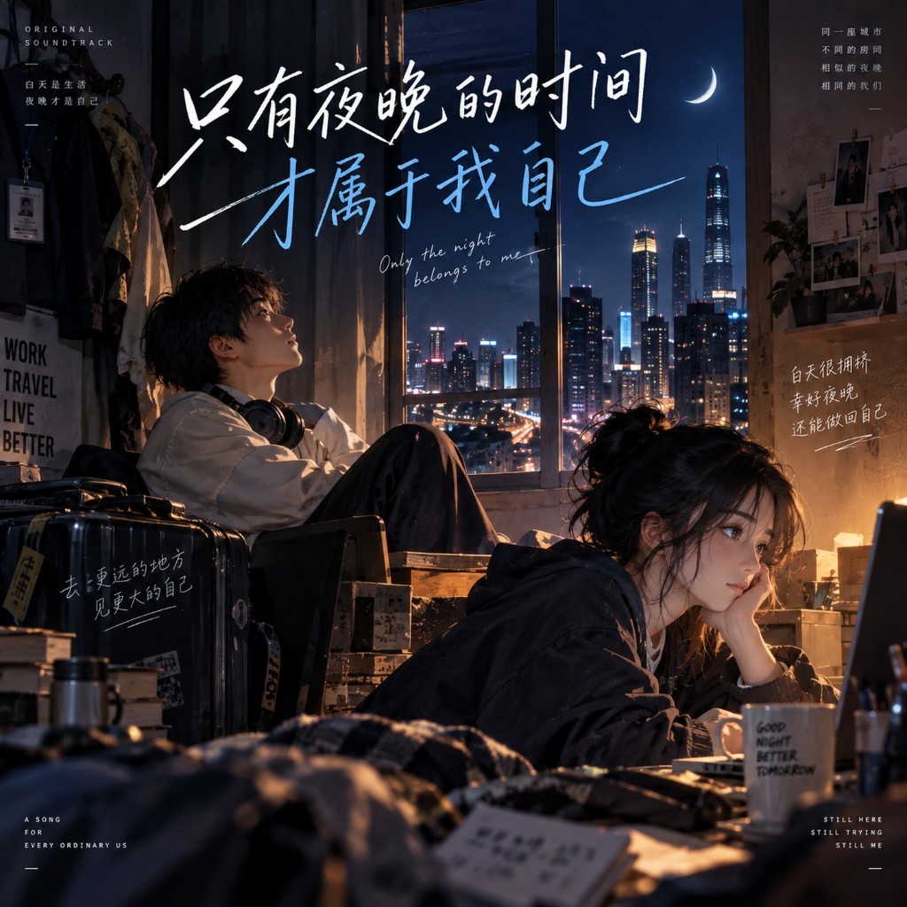 只有夜晚时间才属于我自己