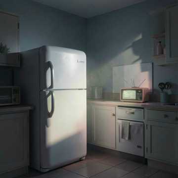 Dust on the Fridge D