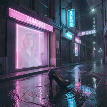 霓虹碎影