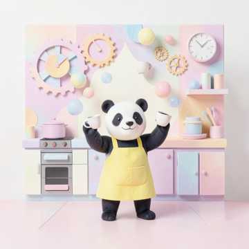 打工小熊饼