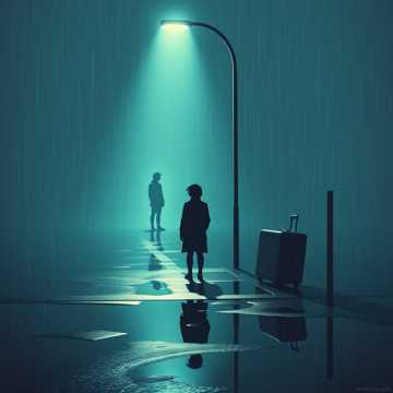 雨声还没停