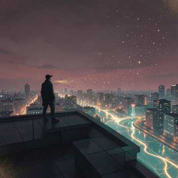 等风把星河吹落