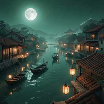 一湾入海万象开