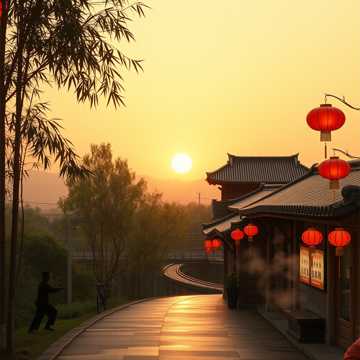 晨光里的中国心
