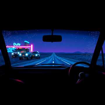 公路有风的形状