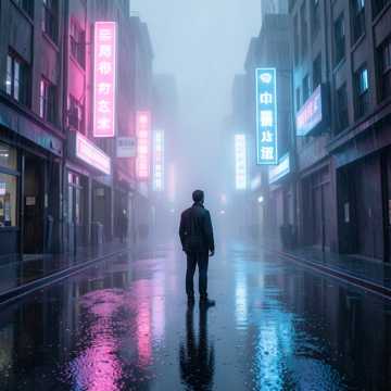 霓虹失重