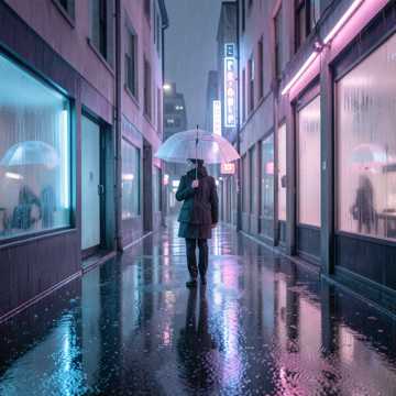 雨碎长街