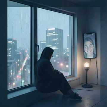 深夜雨伤