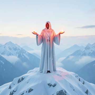 踏雪至山巅