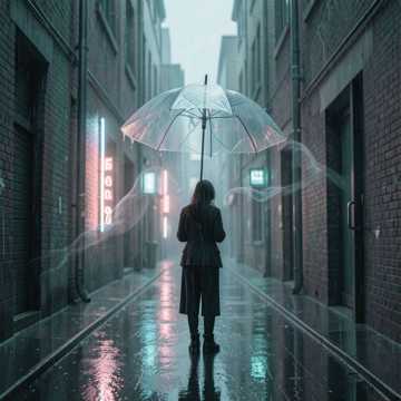 硝子の傘