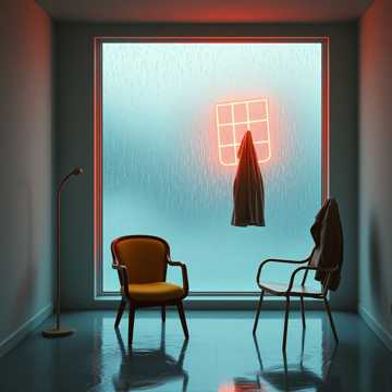 雨滴悬在半空