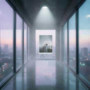 찬창가의 눈물사진