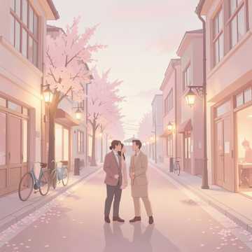 花曇りのキス
