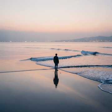 默契沉入静默海