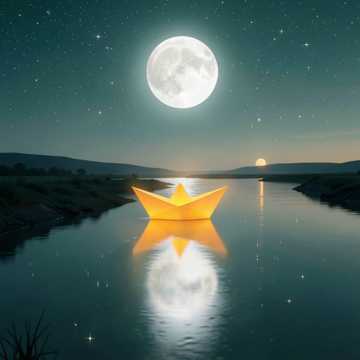纸船里的星