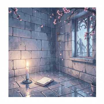 庭院飘落梅花雨-版本2
