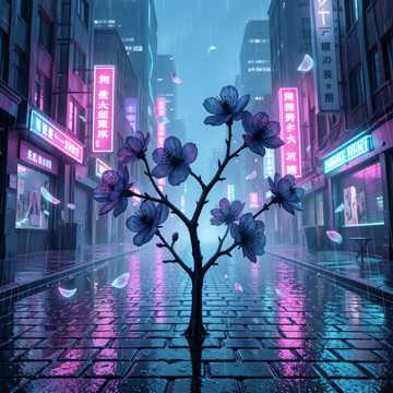 墨色生花