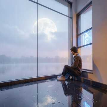 雨帔月娘