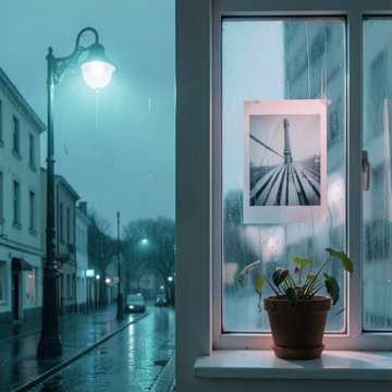 旧琴键上的雨
