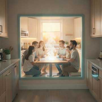 隔屏蒸一桌暖