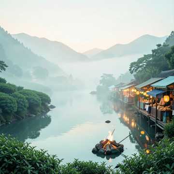 毛尖香里的慢时光