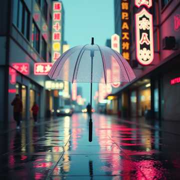碎雨前的旧伞