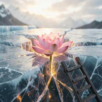 莲花行，三尺冰