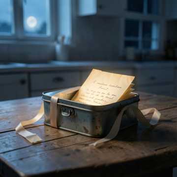 The letters by the moon