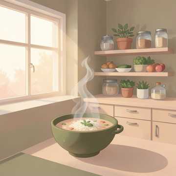 吃饭养生歌