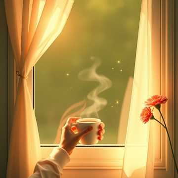 浸过花蜜的晨光