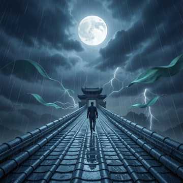 青瓦夜行