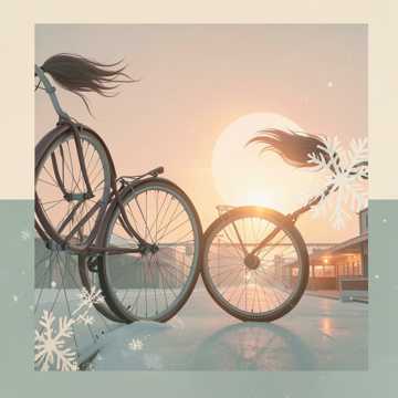 踏雪挽暮