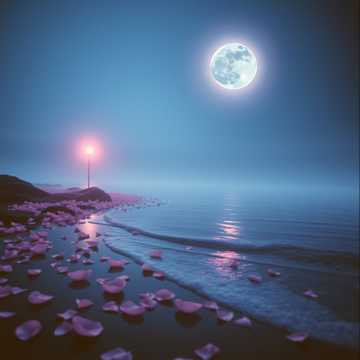 失落的霓虹花瓣