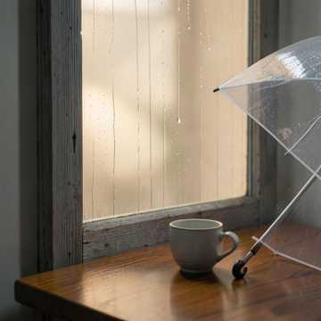 雨后门牌