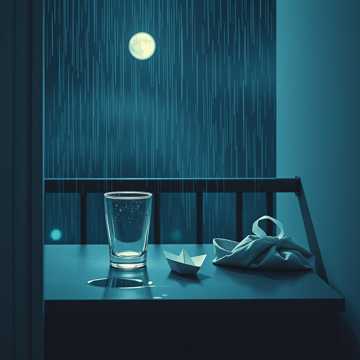 听海哭的玻璃杯