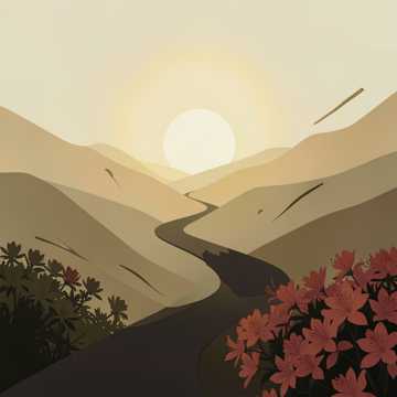 赶山坡