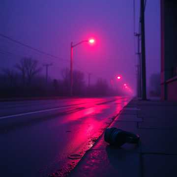 路灯数到尽头