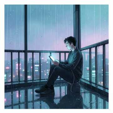 单耳听雨