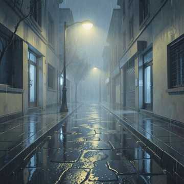 雨幕离思