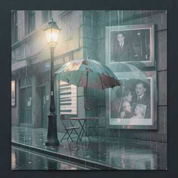 琴键雨落