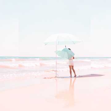 海边那把伞